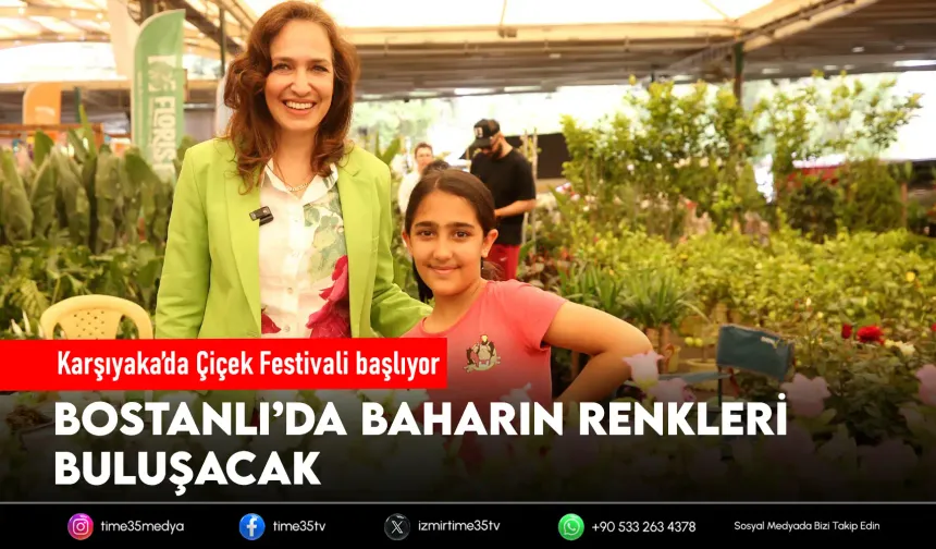 Karşıyaka Çiçek Festivali’ne geri sayım başladı!