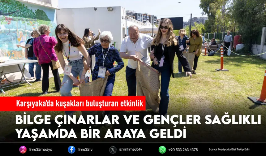 Karşıyaka'da kuşaklar sağlıklı yaşam için buluştu