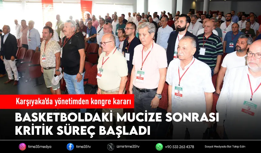 Karşıyaka'da mali kongre tarihi netleşti