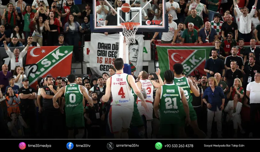 Son saniye zaferi Karşıyaka’yı ligde tuttu