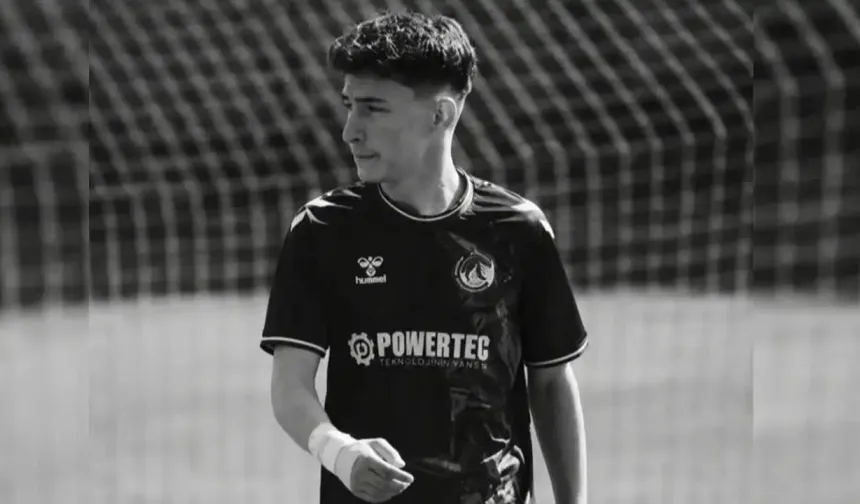 16 yaşındaki futbolcu hayatını kaybetti