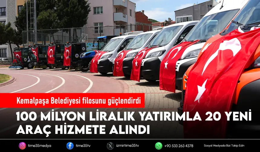 Kemalpaşa hizmet filosuna dev takviye