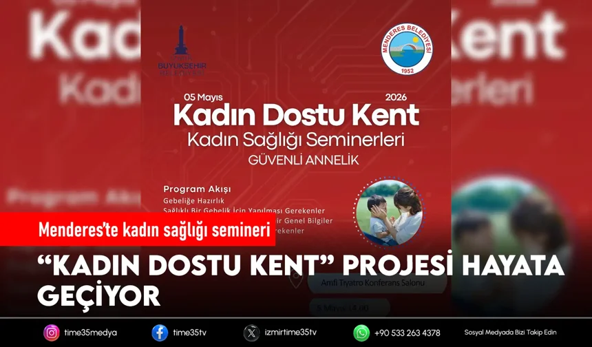 Menderes’te kadın sağlığı semineri