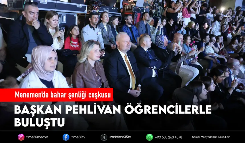 Üniversitelilerden Başkan Pehlivan'a sevgi seli