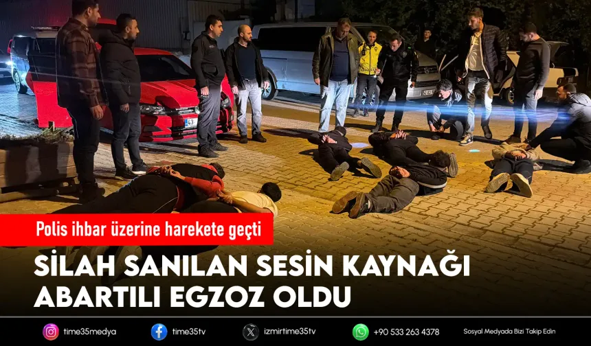Silah sesi sanıldı, egzoz çıktı; 46 bin lira ceza