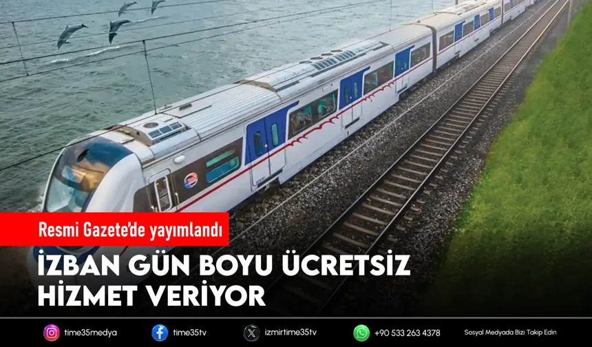 İZBAN’dan 1 Mayıs’a özel uygulama