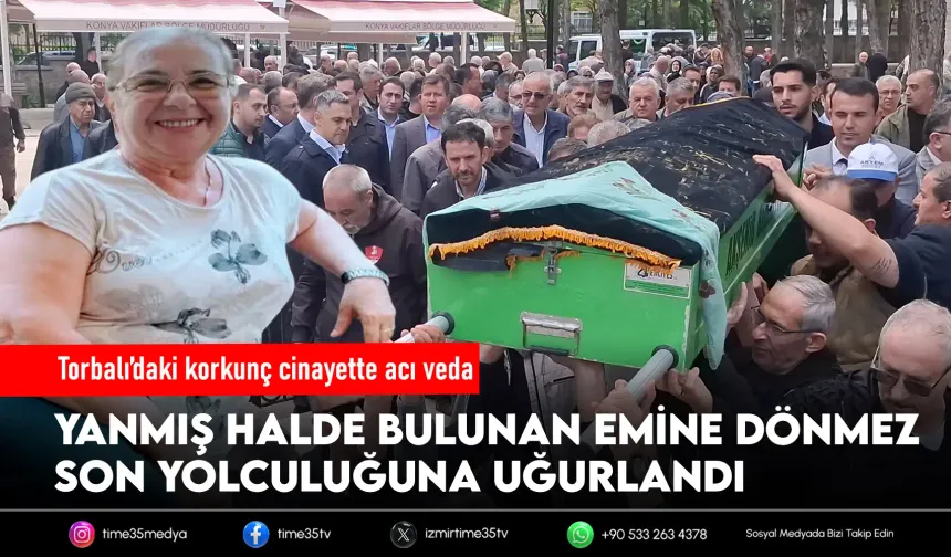İzmir'de öldürülmüştü, Konya'da toprağa verildi