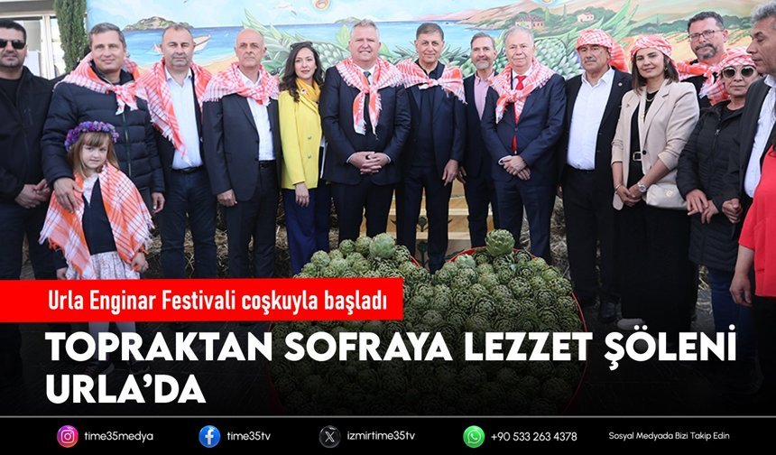 Urla Enginar Festivali coşkuyla başladı
