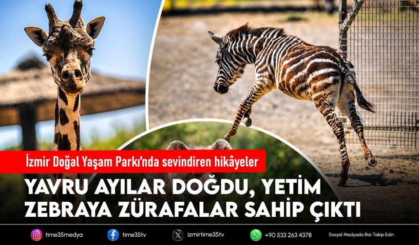 İzmir Doğal Yaşam Parkı’nda sevindiren hikâyeler