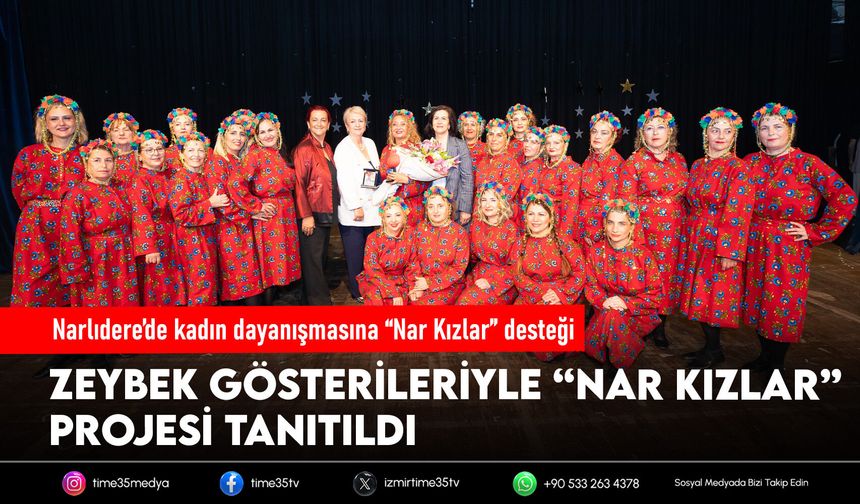 Narlıdere’de kadın dayanışmasına “Nar Kızlar” desteği