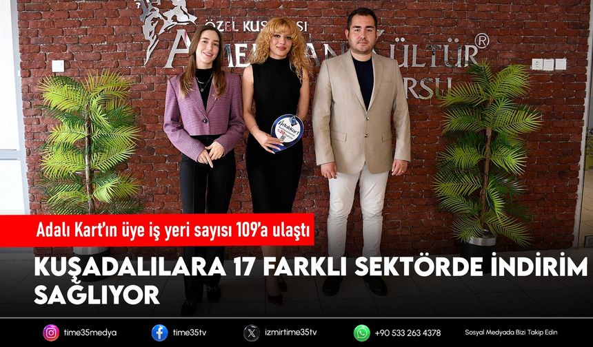 Adalı Kart’ın üye iş yeri sayısı 109’a ulaştı