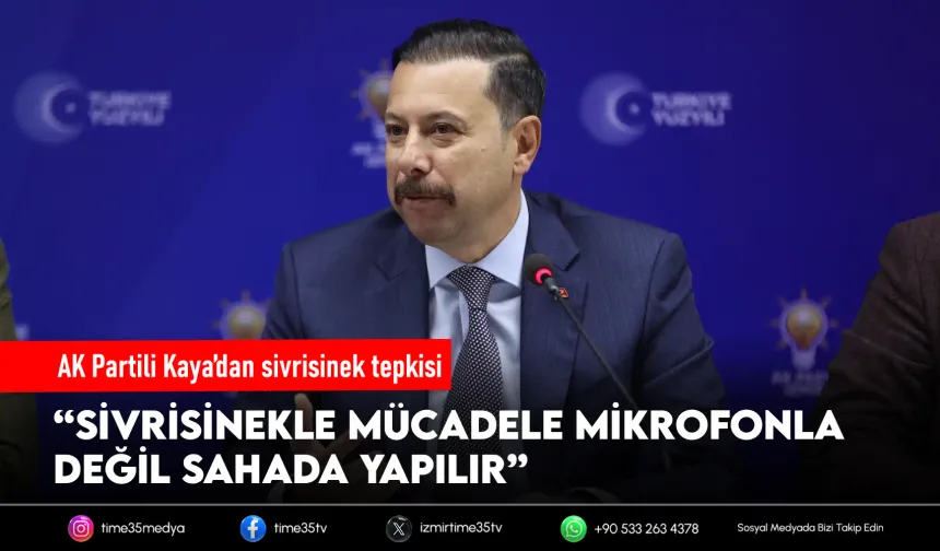AK Partili Kaya’dan sivrisinek tepkisi: “Mücadele sahada yapılır”