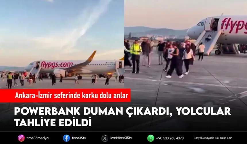 İzmir seferinde powerbank krizi