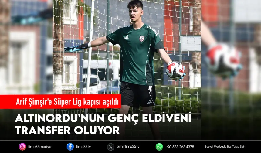 Altınordu'nun genç kalecisi Süper Lig yolunda