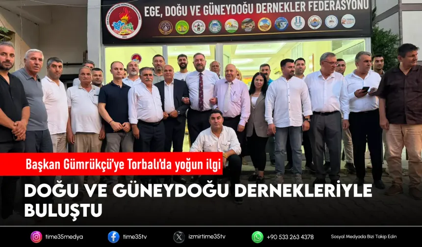 Başkan Gümrükçü’den Torbalı’da birlik mesajı