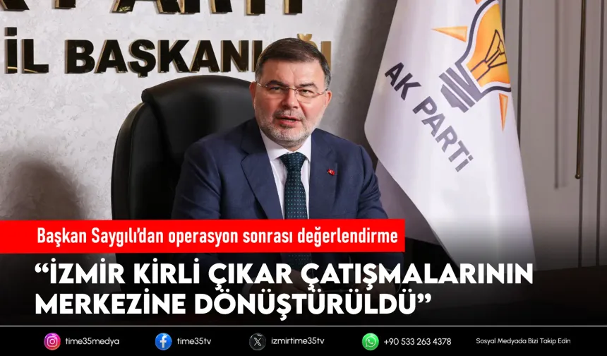 Başkan Saygılı’dan Buca operasyonu sonrası sert açıklama