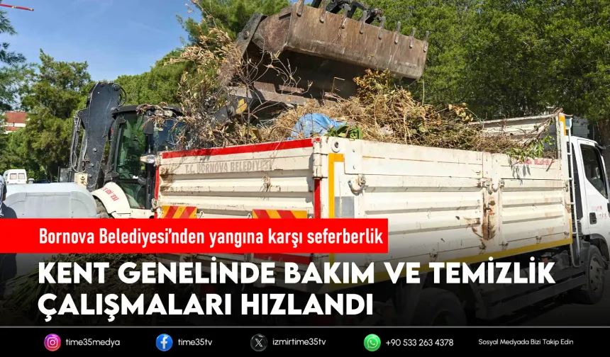 Bornova’da çevre ve güvenlik için çift yönlü çalışma
