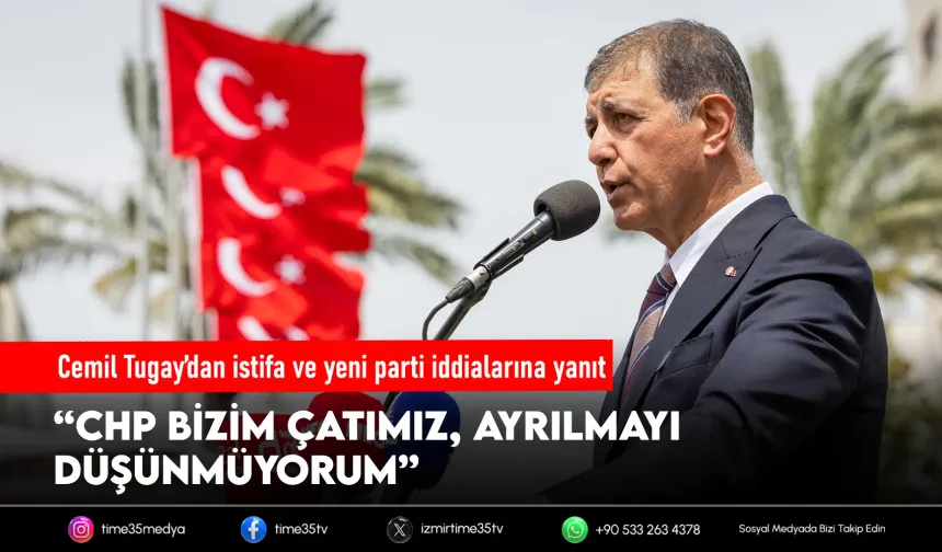 Cemil Tugay’dan istifa ve yeni parti iddialarına yanıt