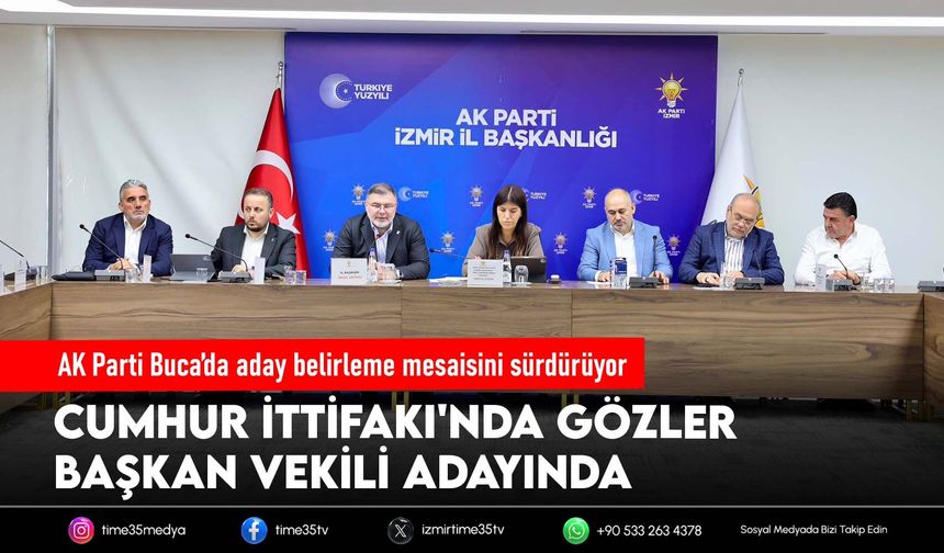 AK Parti Buca’da aday belirleme mesaisini sürdürüyor