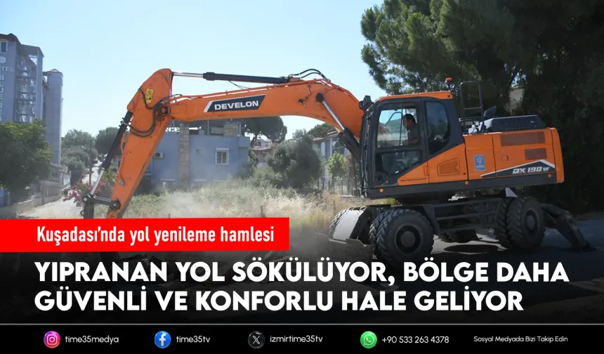 Kuşadası Belediyesi Kadınlar Denizi'nde çalışmalara başladı
