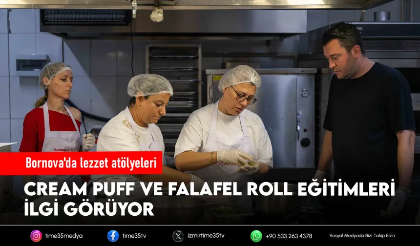 Bornova’da Mutfak Atölyeleri renkli tariflerle sürüyor