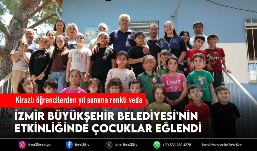 Kirazlı öğrencilere unutulmaz yıl sonu eğlencesi
