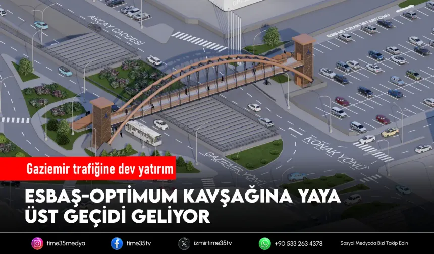 ESBAŞ-Optimum kavşağındaki yoğunluğa neşter