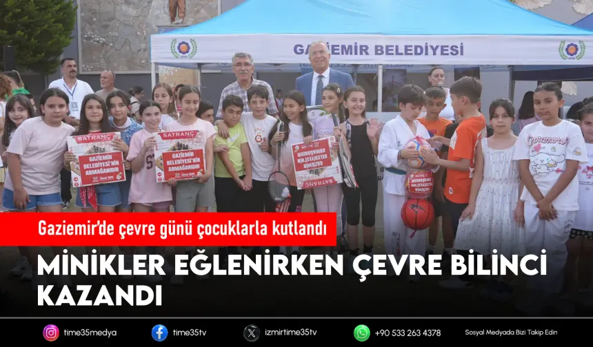 Gaziemir’de Dünya Çevre Günü’nde renkli buluşma