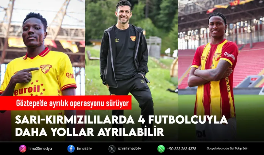 Göztepe'de yaprak dökümü sürüyor