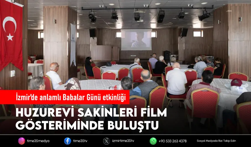 Huzurevinde Babalar Günü’ne özel anlamlı etkinlik