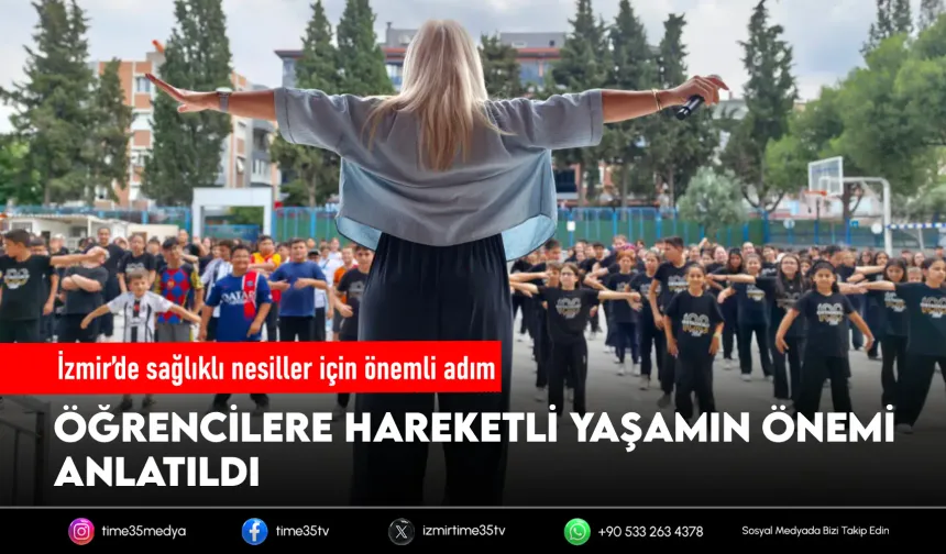 İzmir Büyükşehir'den çocuklara aktif yaşam eğitimi