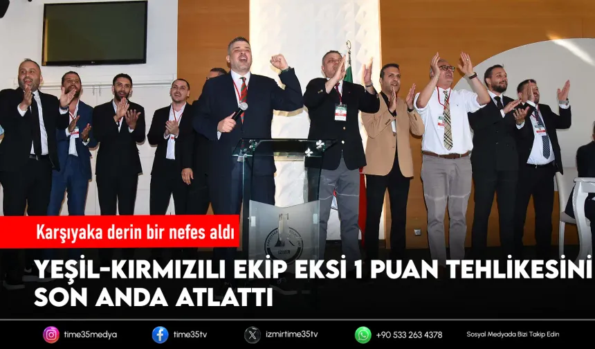 Karşıyaka potada puan silme cezasından kurtuldu