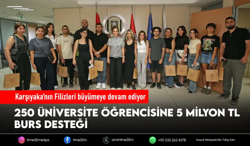 Karşıyaka’dan üniversitelilere milyonluk destek
