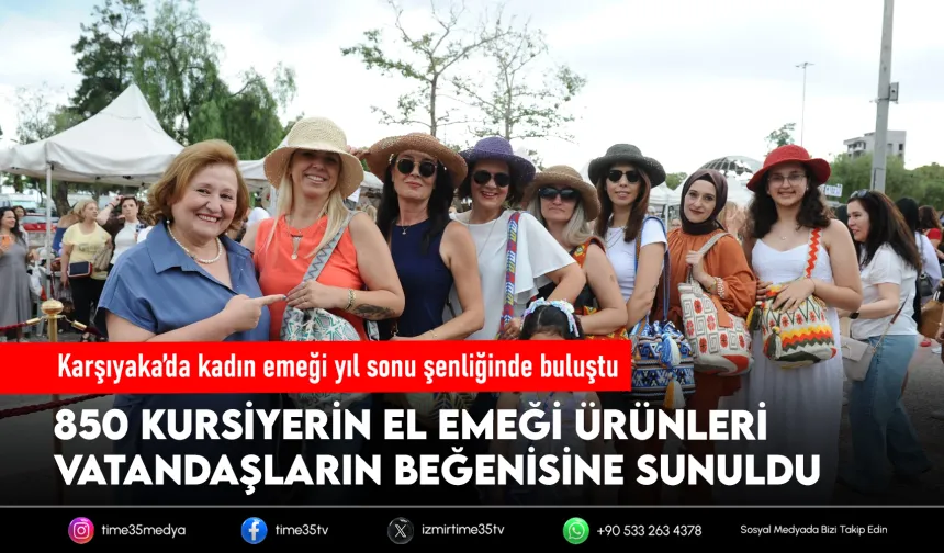 Karşıyaka’da kadın emeği yıl sonu şenliğinde buluştu