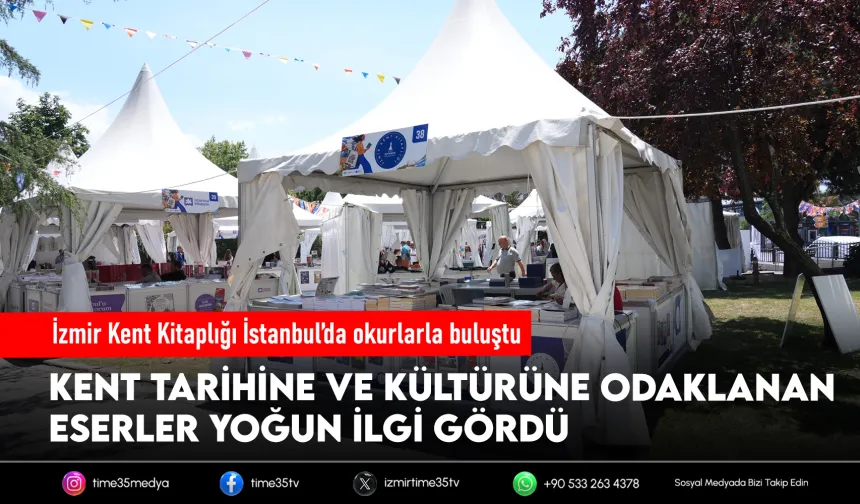 İzmir Kent Kitaplığı çeyrek asırlık deneyimini İstanbullu okurlarla buluşturdu