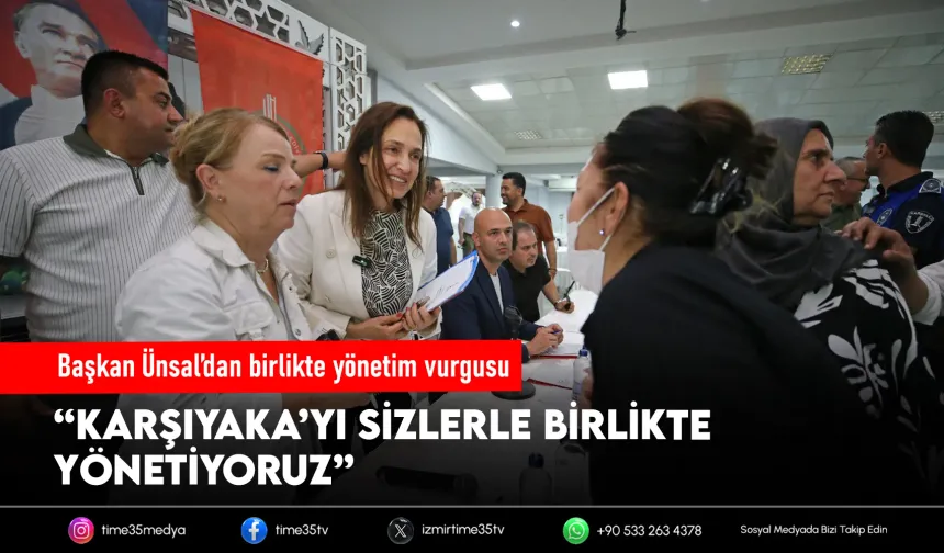 Karşıyaka'da katılımcı yönetim buluşmaları sürüyor