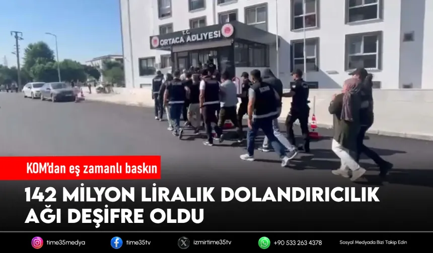 142 milyon liralık dolandırıcılık operasyonu