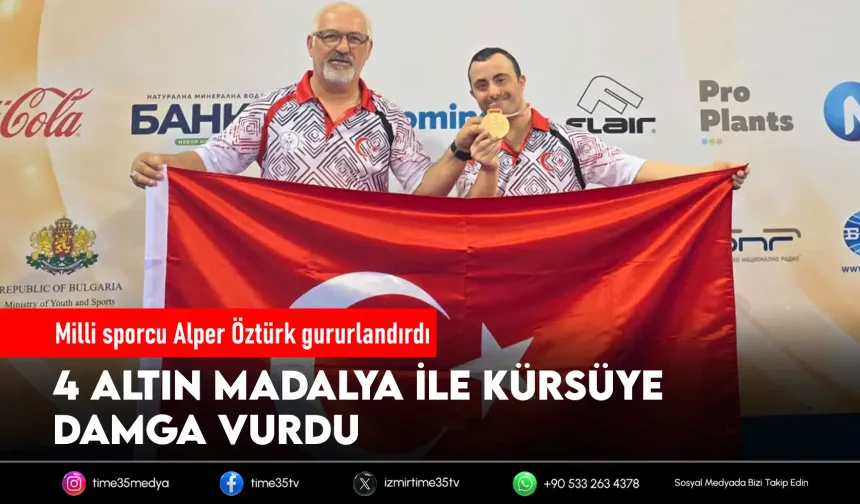 İzmirli sporcudan tarihi başarı