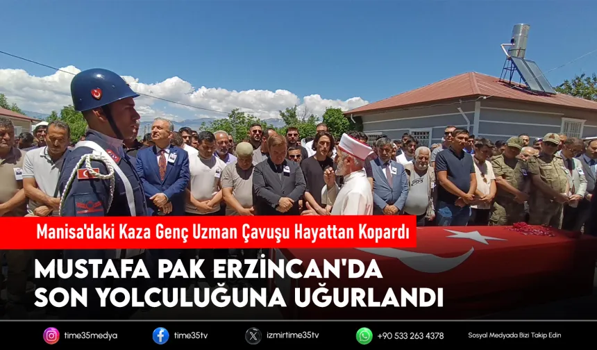 Trafik Kazasında Yaşamını Yitiren Uzman Çavuşa Veda