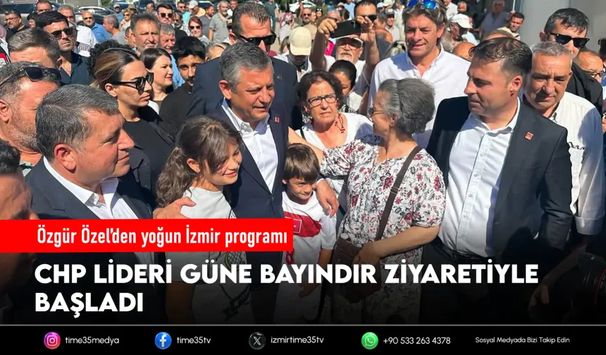 Özel İzmir turuna Bayındır’dan başladı