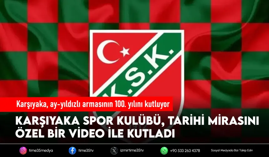 Karşıyaka, Ay-Yıldızlı Armasının 100. Yılını kutluyor