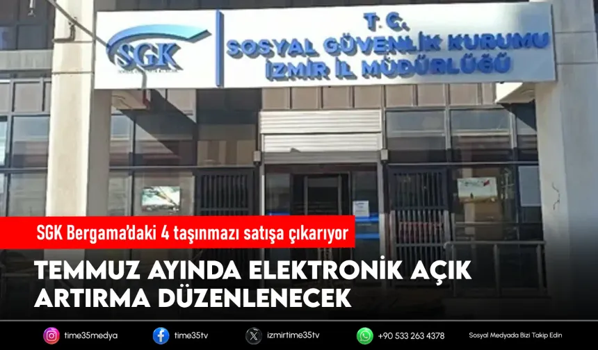 İzmir’de SGK’dan milyonluk satış!