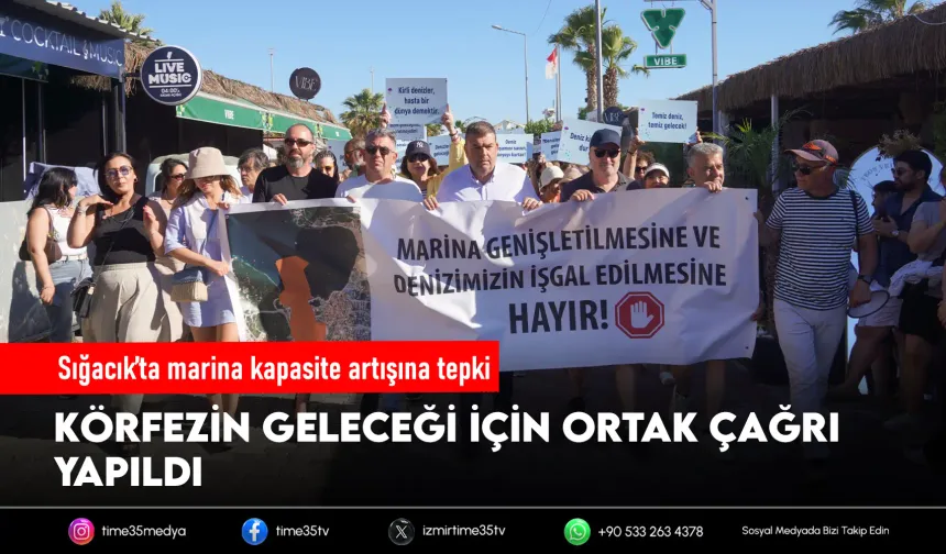 Sığacık Körfezi’nin geleceği için tek ses