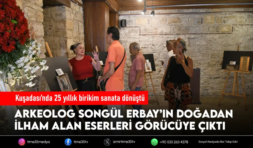 Arkeoloji ve sanat bu sergide buluştu