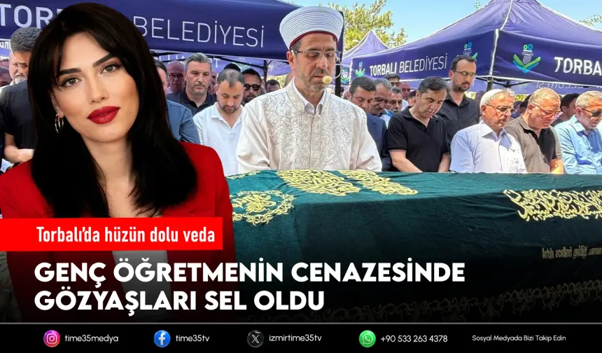 Irmak öğretmen, İzmir'de son yolculuğuna uğurlandı