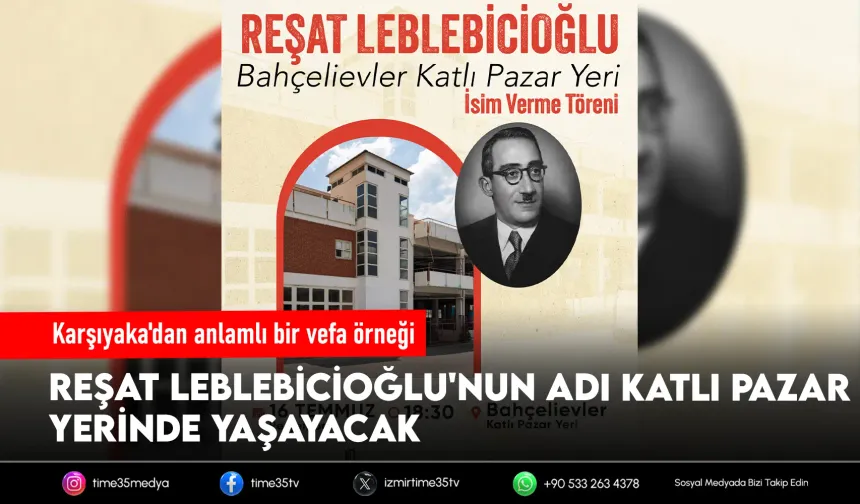 Karşıyaka Belediyesi’nden vefa örneği