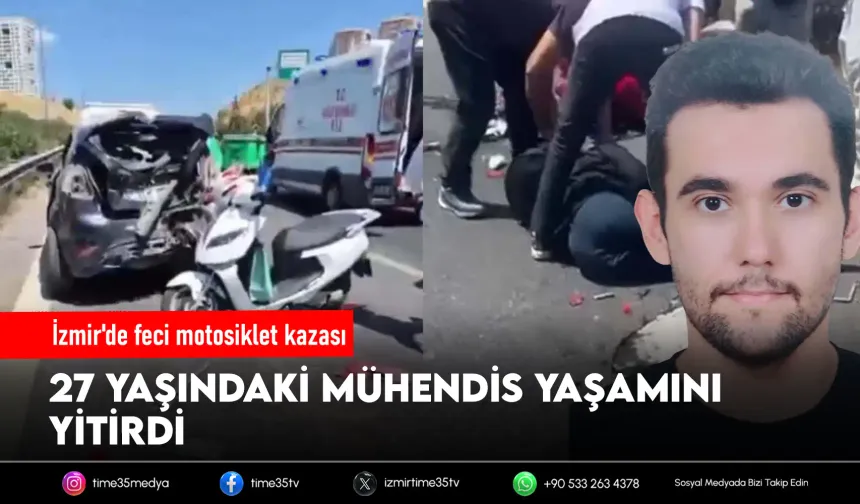 Çevre yolunda feci kaza! Genç motosiklet sürücüsü öldü