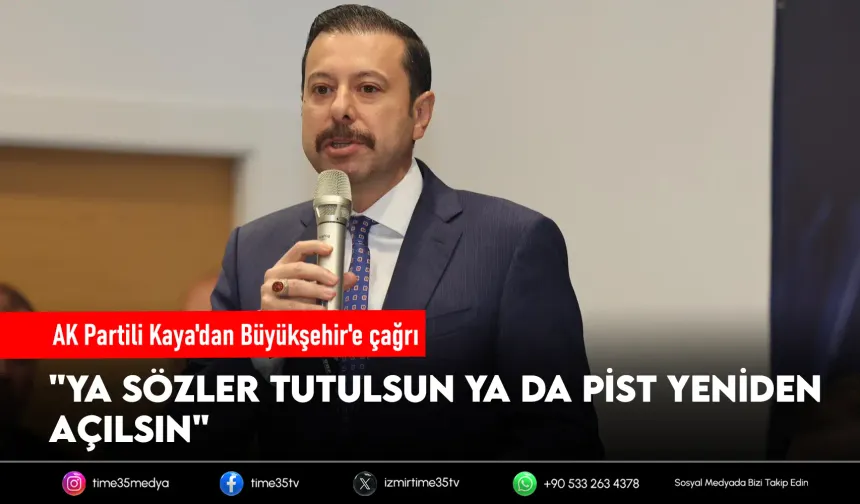 AK Partili Kaya’dan İzmir Park çıkışı