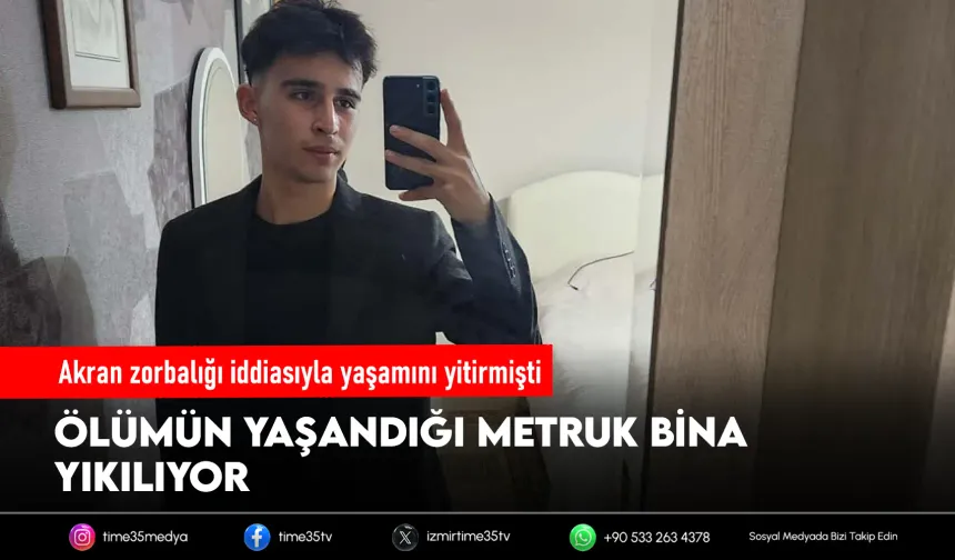 Facianın yaşandığı metruk bina için yıkım kararı