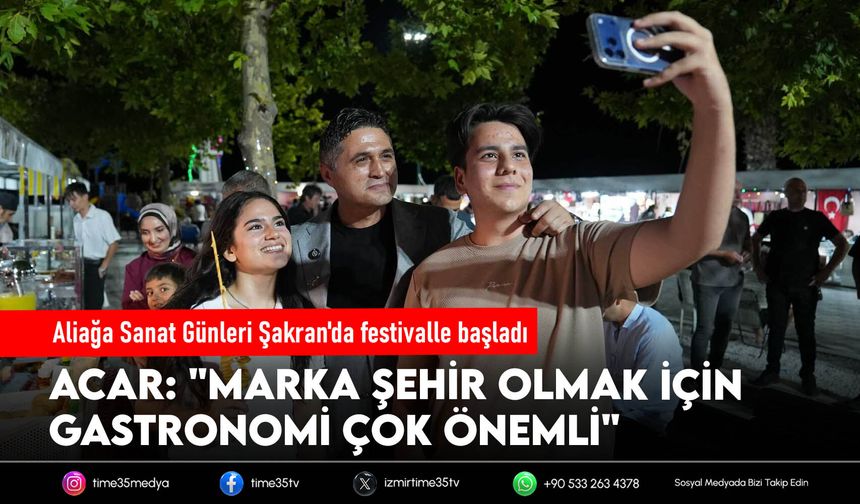 Aliağa Sanat Günleri Şakran'da festivalle başladı